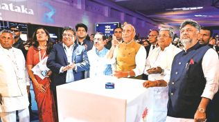 rajnath singh, rajnath singh on red tape for investors, red tape for investors, Invest Karnataka 2025, Indian express news, current affairs