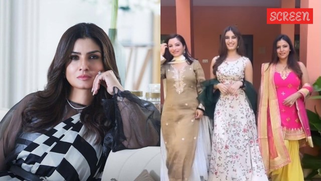 Raveena Tandon daughters