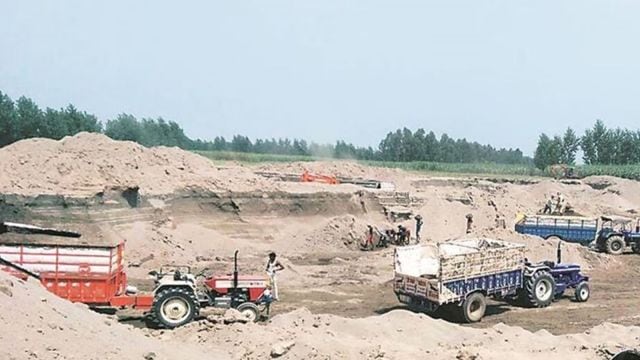 sand mining, ajay river, birbhum district, tmc, trinamool congress,