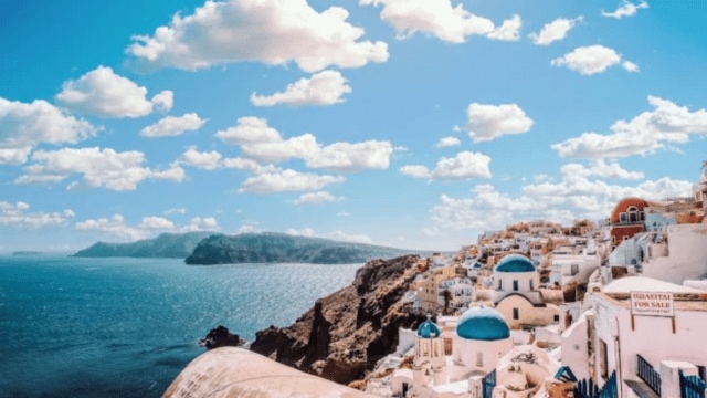 santorini, earthquakes, fleeing, tourism, flights, amerind  express