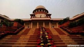 supreme court The plea argued that limiting the disqualification by time is violative of constitutional provisions and urged that the disqualification in such cases should be for a lifetime.