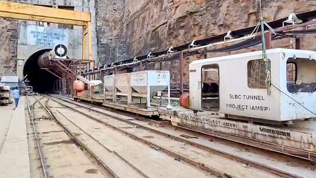 SLBC tunnel collapse in Telangana