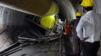 Telangana tunnel rescue: 3 teams enter tunnel to assess strength, 8 men  still trapped as debris obstructs movement | India News - The Indian Express