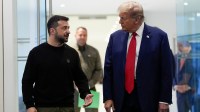 President Donald Trump meets with Ukraine's President Volodymyr Zelenskyy at Trump Tower, Sept. 27, 2024, in New York