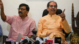 uddhav thackeray, sanjay raut, maharashtra, delhi assembly elections, indian express