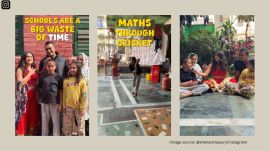 Treasurywala clarified the difference between unschooling and homeschooling in the video