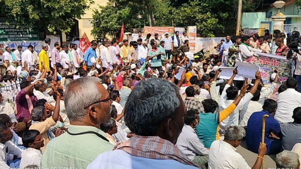 Protests by the locals prompted the Andhra Pradesh government to halt uranium mining exploration. (Express Photo)