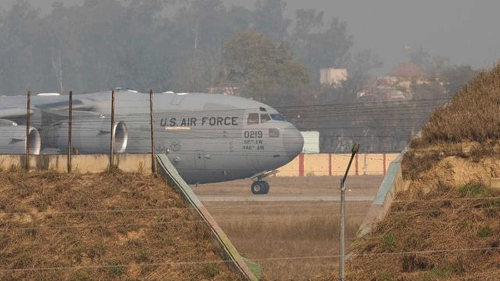 U.S. military plane deporting Indian immigrants lands in Amritsar