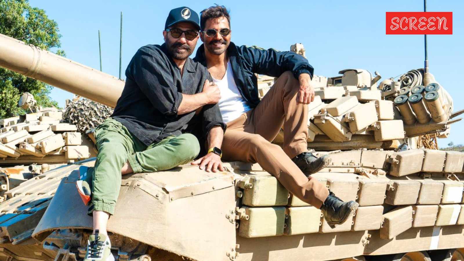 Varun Dhawan shares BTS moment with Sunny Deol from Border 2 set: ‘Hameraa saab ji’