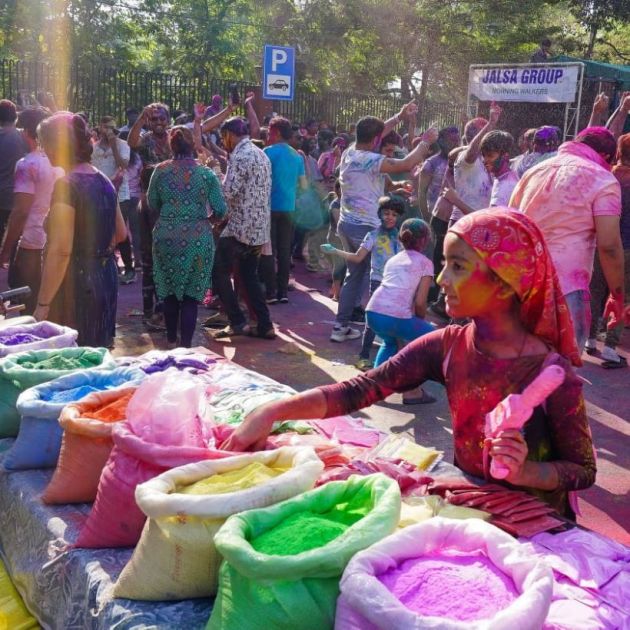 Holi is incomplete without its festive treats. Gujiya, mathri, dahi bhalla, and thandai are some of the most popular dishes prepared and shared among family and friends during the festival.