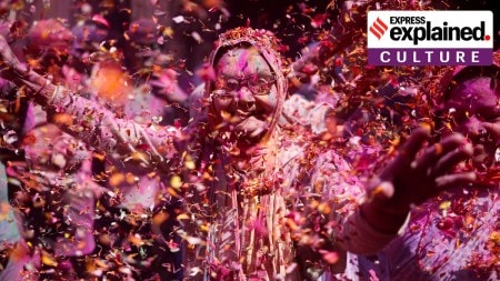 Holi celebrations in Vrindavan