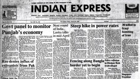 Forty Years Ago, PV Narasimha Rao, Rajiv Gandhi, Iraq Strikes Iran, Punjab’s Economy, President’s Confession, editorial, Indian express, opinion news, current affairs