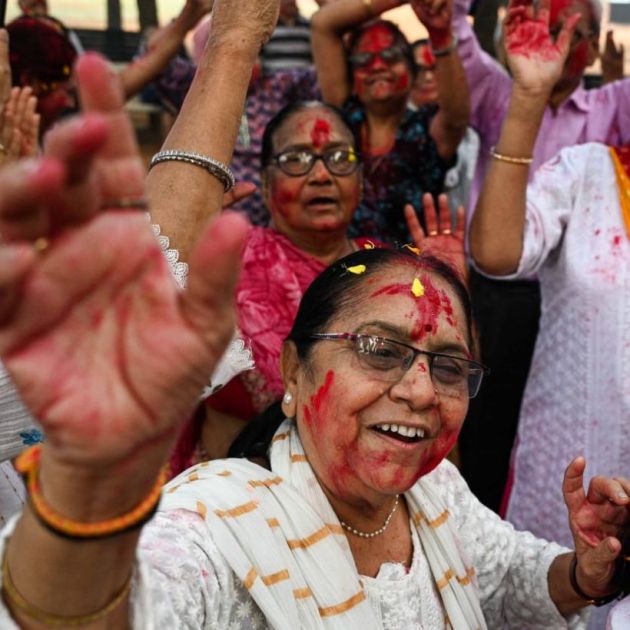 The air was filled with laughter, music, and the exhilarating sound of colours being thrown into the air as families and friends reunited to celebrate the arrival of spring, a season of renewal and hope.