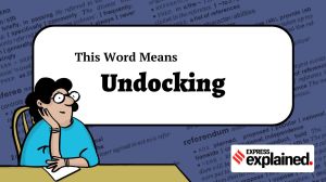 This Word Means: Undocking