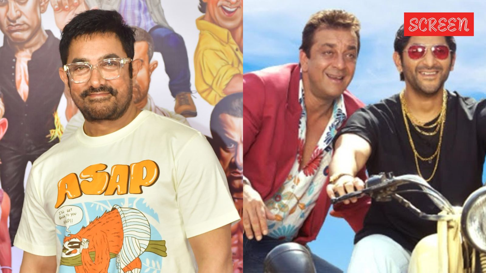 Aamir Khan reveals original script of Lage Raho Munna Bhai was set in ...
