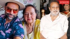 Abhay Deol with his parents