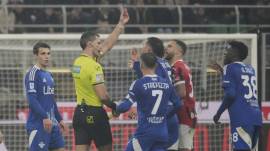 Dele Alli Red Card Como AC Milan