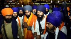 In his petition, Amritpal Singh sought permission to participate in parliamentary sessions. (Express Archive/Rana Simranjit Singh)