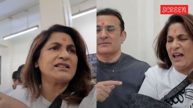 Archana Puran Singh gets angry on husband Parmeet Sethi