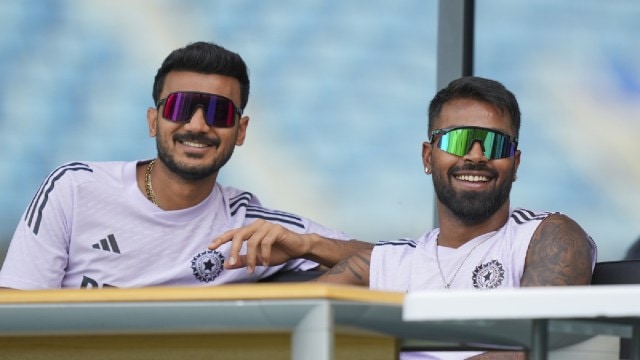 Axar Patel and Hardik Pandya