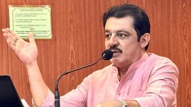 Karnataka Housing, Waqf and Minority Welfare Minister B Z Zameer Ahmed Khan, waqf property, karnataka news, indian express