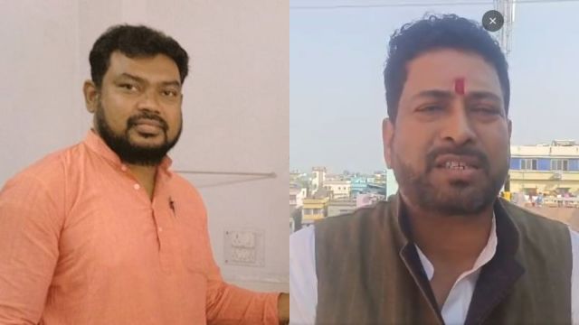 BJP MLAs Manoj Oraon (left) and Shankar Ghosh (right) were expelled from the state Assembly. (Credit: Twitter)