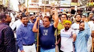 Aakrosh protest, Beawar case Aakrosh protest, Beawar case, Beawar case Sexual exploitation charges, Sexual exploitation, Indian express news, current affairs