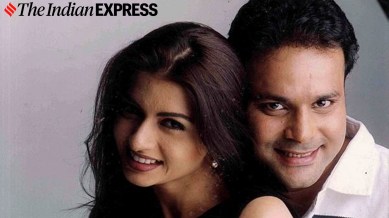 Bhagyashree with her husband Himalaya