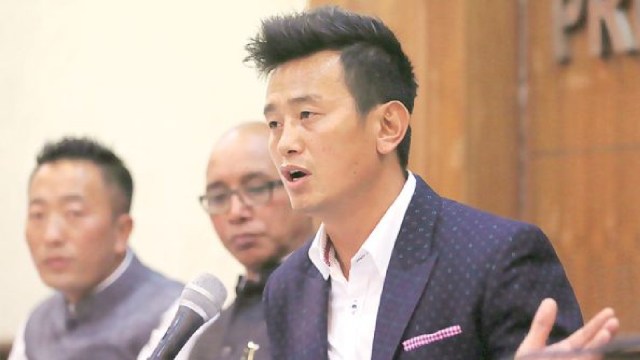 FILE PHOTO: Former India captain Bhaichung Bhutia. (Express Photo: Renuka Puri)