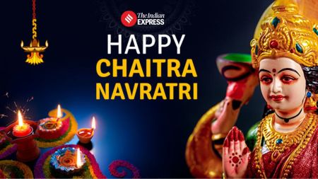 Happy Chaitra Navratri 2025 Wishes Images: As the festival of Chaitra Navratri begins today, Sunday, March 30, 2025, wish your friends and family unique wishes curated by indianexpress.com.