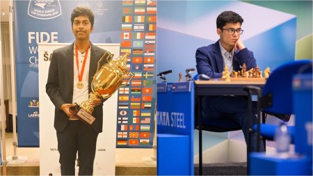 India next gen chess players