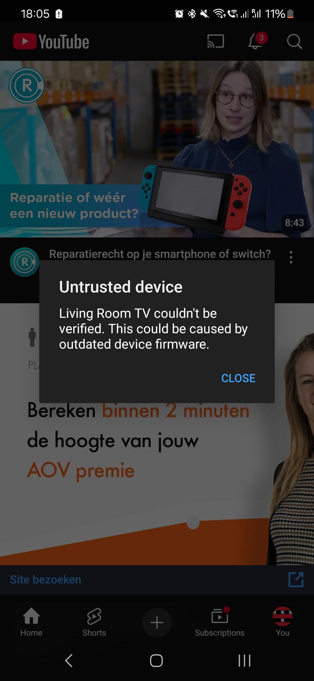 Third generation Chromecast and Ultra users remain unaffected.