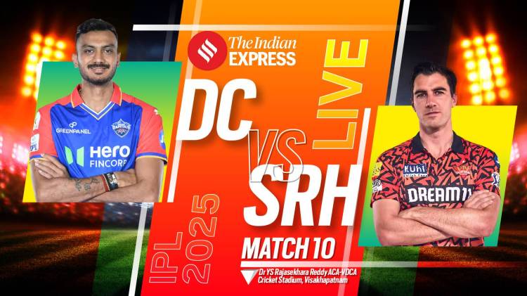 IPL 2025, DC vs SRH Live Cricket Score: Delhi Capitals host Sunrisers Hyderabad in Visakhapatnam.