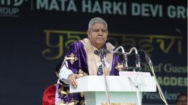 Vice-President Jagdeep Dhankhar