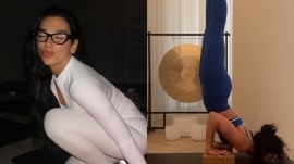Dua Lipa has been focusing on stretching and brick yoga to keep her body in peak condition