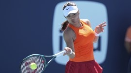 FILE PHOTO: Great Britain's Emma Raducanu during Miami Open 2025. (AP)