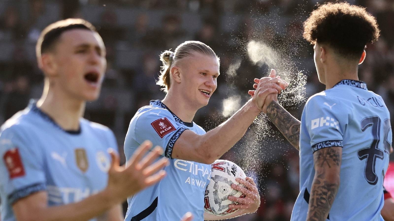 Man City rallies to beat Bournemouth and reach FA Cup semifinals but Haaland goes off injured | Football News