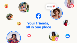 Facebook's new Friends tab is placed in the bottom navigation bar.