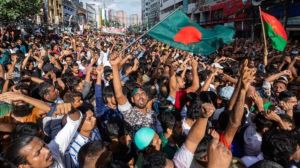 The Awami League, being one of the oldest political parties that predates the creation of Bangladesh as a nation-state, unfortunately, can’t find many today to blame for its current fate. (File photo)