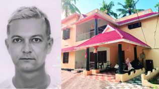 every year, Besciokov would come down to Varkala — often with his wife Yulia, 46, and son Feliks, 10 — where he rented Salim’s two-storeyed, four-bedroom house. (Express photo)