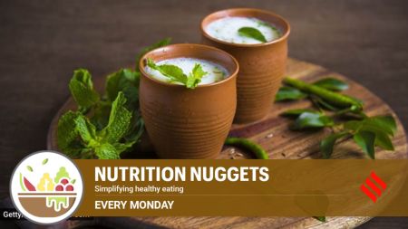 The lactic acid bacteria present in buttermilk can ease digestion, prevent bloating and restore the balance of gut microbiota.