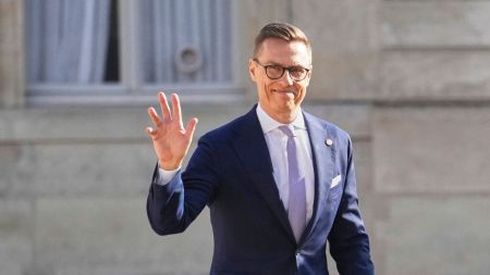 Finland's President Alexander Stubb