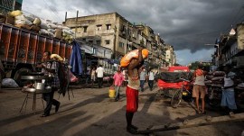 India GDP growth steady