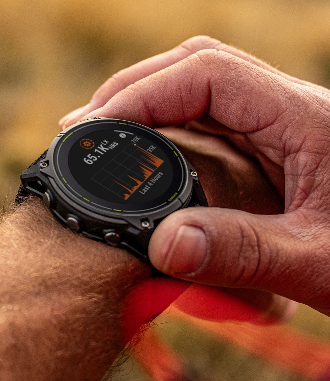 The Garmin Enduro 3 supports solar charging as well.