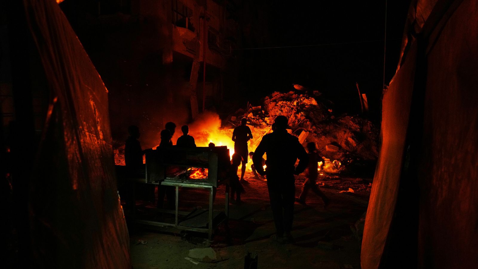 Israeli air strike kills nine in Gaza, medics say, during ceasefire disputes