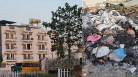 According to Chief Fire Officer Pradeep Kumar, the fire in the hostel in Greater Noida occurred after the AC compressor that was placed on the second floor of the building burst and the particular room of the hostel was closed.