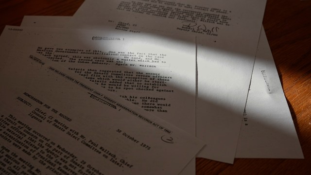 jfk files documents
