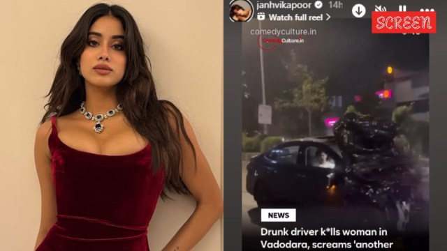 Janhvi Kapoor on the Vadodara car accident