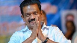 Radhakrishnan made the allegation while responding to reporters' queries on an ED notice received by him to appear before the agency in connection with the Karuvannur Cooperative Bank scam case. (Facebook: K Radhakrishnan)