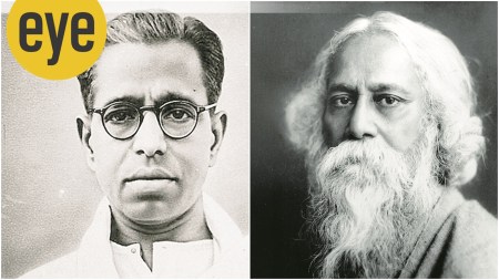 Pic from Wikimedia Commons: Rabindranath Tagore and Kalki